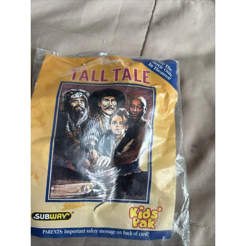 Disney's Tall Tale Subway Kids‎ Pak Paul Bunyan In Package. Subway toy  28762876